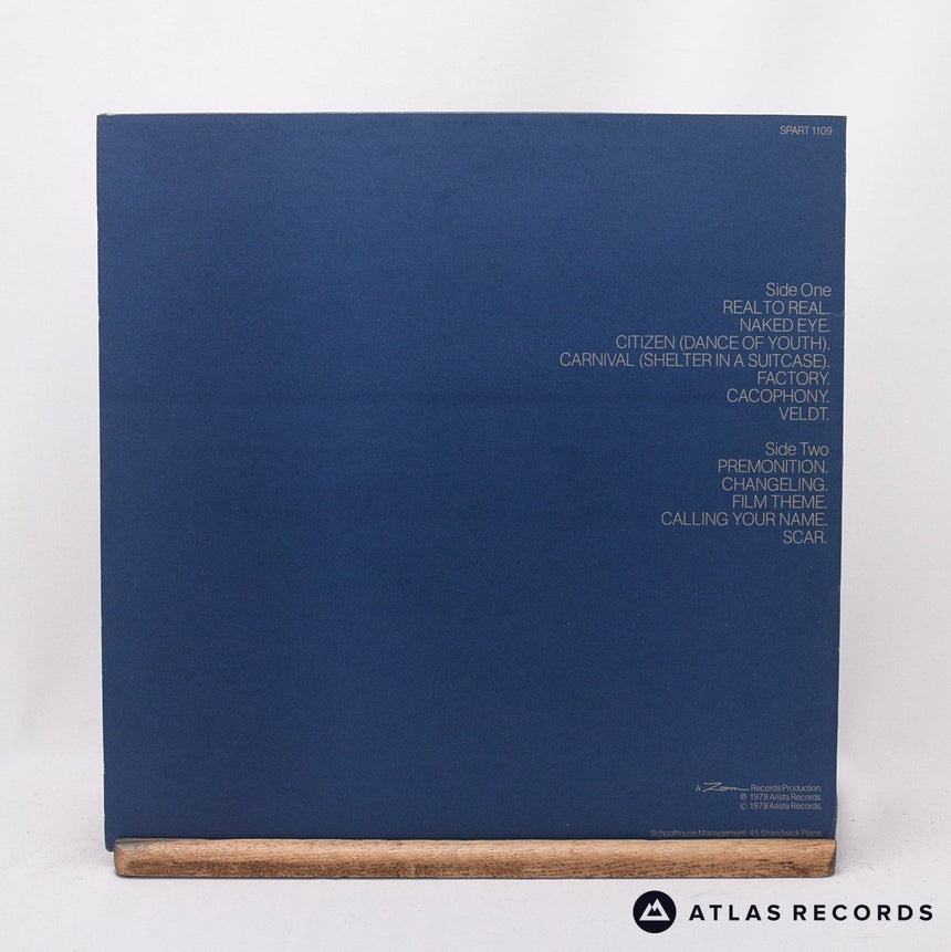 Simple Minds - Real To Real Cacophony. - A//1 B//3 LP Vinyl Record - EX/EX