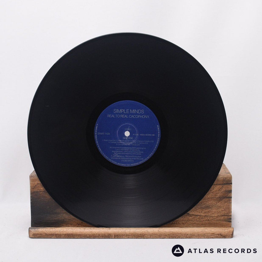 Simple Minds - Real To Real Cacophony. - A//1 B//3 LP Vinyl Record - EX/EX