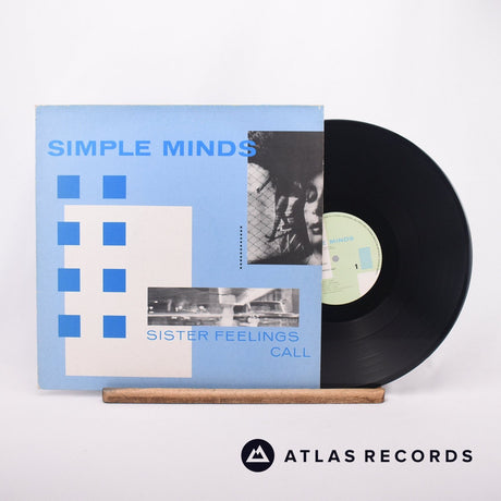 Simple Minds Sister Feelings Call LP Vinyl Record - Front Cover & Record