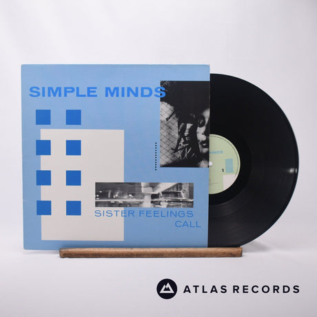 Simple Minds Sister Feelings Call LP Vinyl Record - Front Cover & Record