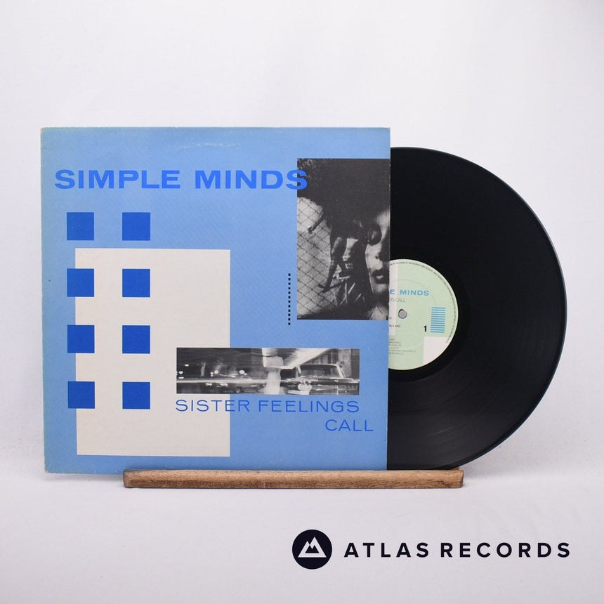 Simple Minds Sister Feelings Call LP Vinyl Record - Front Cover & Record