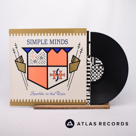 Simple Minds Sparkle In The Rain LP Vinyl Record - Front Cover & Record