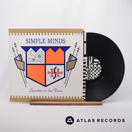 Simple Minds Sparkle In The Rain LP Vinyl Record - Front Cover & Record