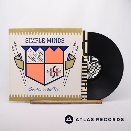 Simple Minds Sparkle In The Rain LP Vinyl Record - Front Cover & Record