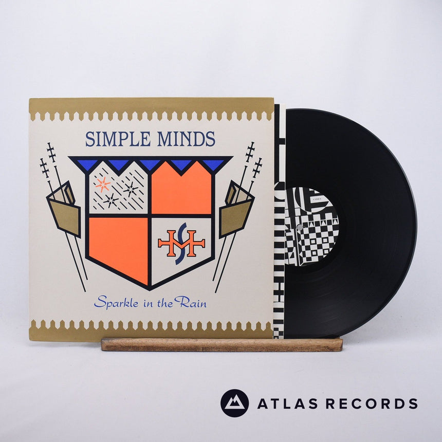 Simple Minds Sparkle In The Rain LP Vinyl Record - Front Cover & Record