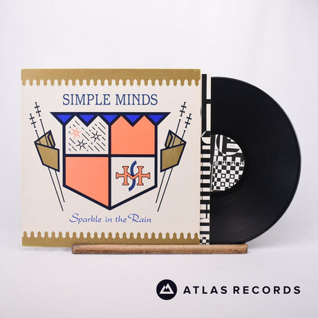 Simple Minds Sparkle In The Rain LP Vinyl Record - Front Cover & Record