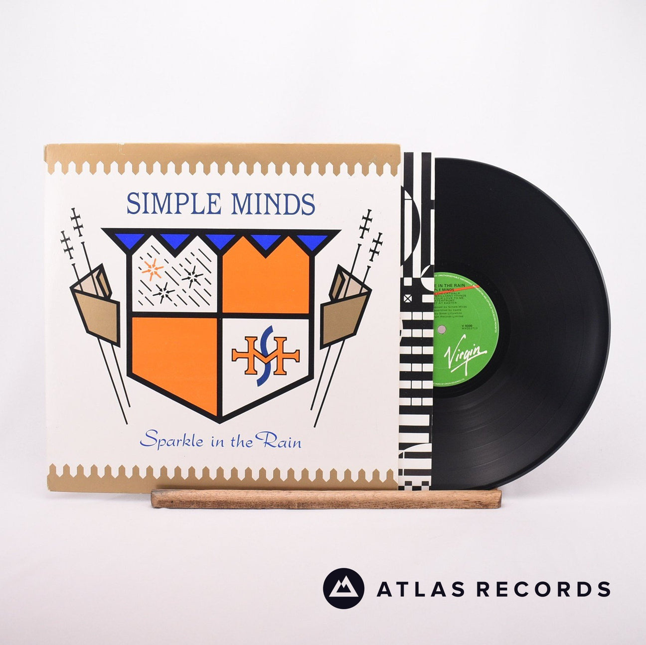 Simple Minds Sparkle In The Rain LP Vinyl Record - Front Cover & Record