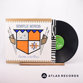 Simple Minds Sparkle In The Rain LP Vinyl Record - Front Cover & Record