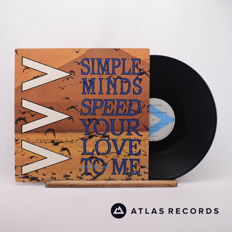 Simple Minds Speed Your Love To Me 12" Vinyl Record - Front Cover & Record