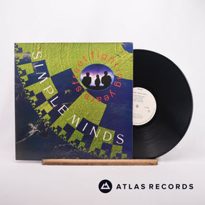 Simple Minds Street Fighting Years LP Vinyl Record - Front Cover & Record