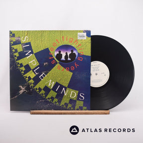 Simple Minds Street Fighting Years LP Vinyl Record - Front Cover & Record