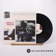 Simple Minds The American 12" Vinyl Record - Front Cover & Record