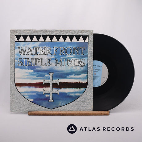 Simple Minds Waterfront 12" Vinyl Record - Front Cover & Record