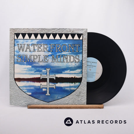 Simple Minds Waterfront 12" Vinyl Record - Front Cover & Record