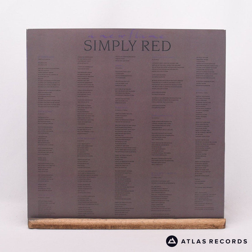 Simply Red - A New Flame - LP Vinyl Record - EX/EX