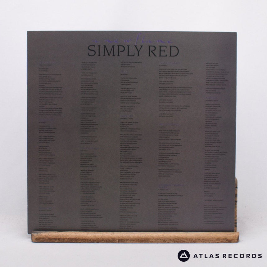 Simply Red - A New Flame - Repress LP Vinyl Record - VG+/EX