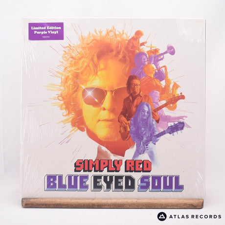 Simply Red Blue Eyed Soul LP Vinyl Record - Front Cover & Record