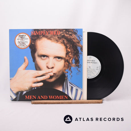 Simply Red Men And Women LP Vinyl Record - Front Cover & Record