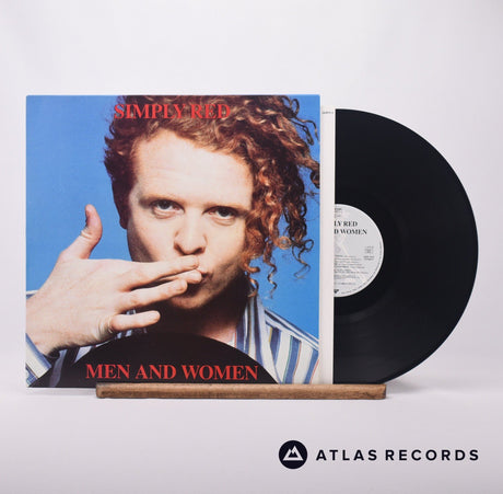 Simply Red Men And Women LP Vinyl Record - Front Cover & Record