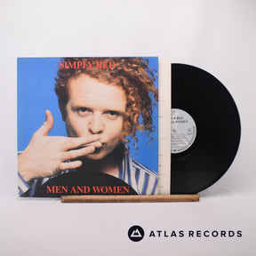 Simply Red Men And Women LP Vinyl Record - Front Cover & Record
