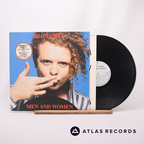 Simply Red Men And Women LP Vinyl Record - Front Cover & Record