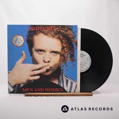 Simply Red Men And Women LP Vinyl Record - Front Cover & Record