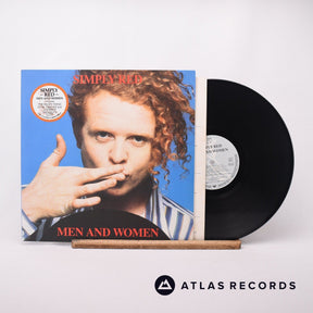 Simply Red Men And Women LP Vinyl Record - Front Cover & Record