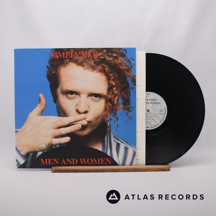 Simply Red Men And Women LP Vinyl Record - Front Cover & Record