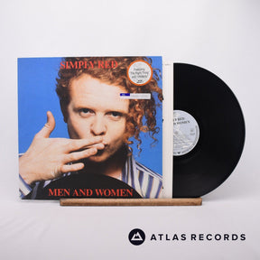 Simply Red Men And Women LP Vinyl Record - Front Cover & Record
