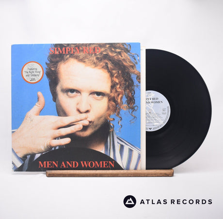 Simply Red Men And Women LP Vinyl Record - Front Cover & Record