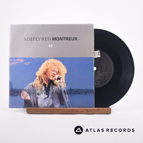 Simply Red Montreux EP 7" Vinyl Record - Front Cover & Record