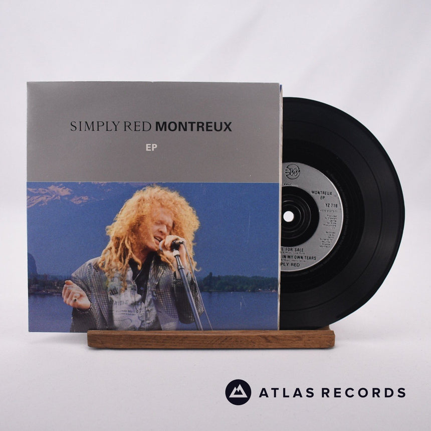 Simply Red Montreux EP 7" Vinyl Record - Front Cover & Record