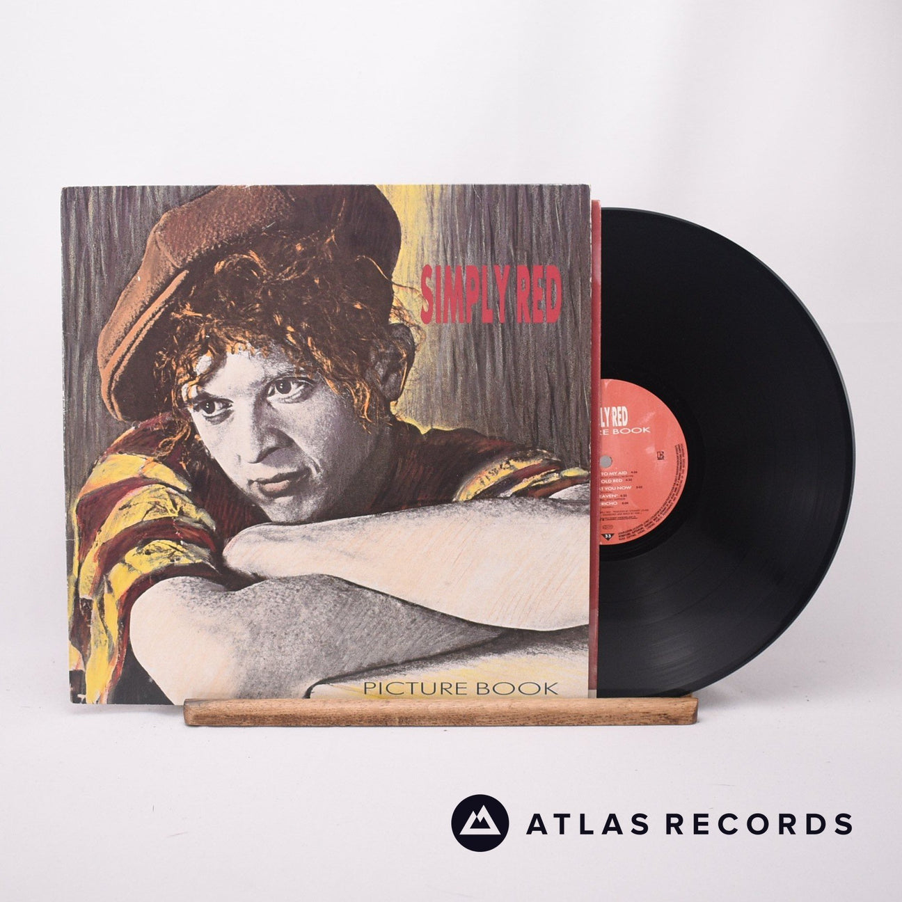 Simply Red Picture Book LP Vinyl Record - Front Cover & Record