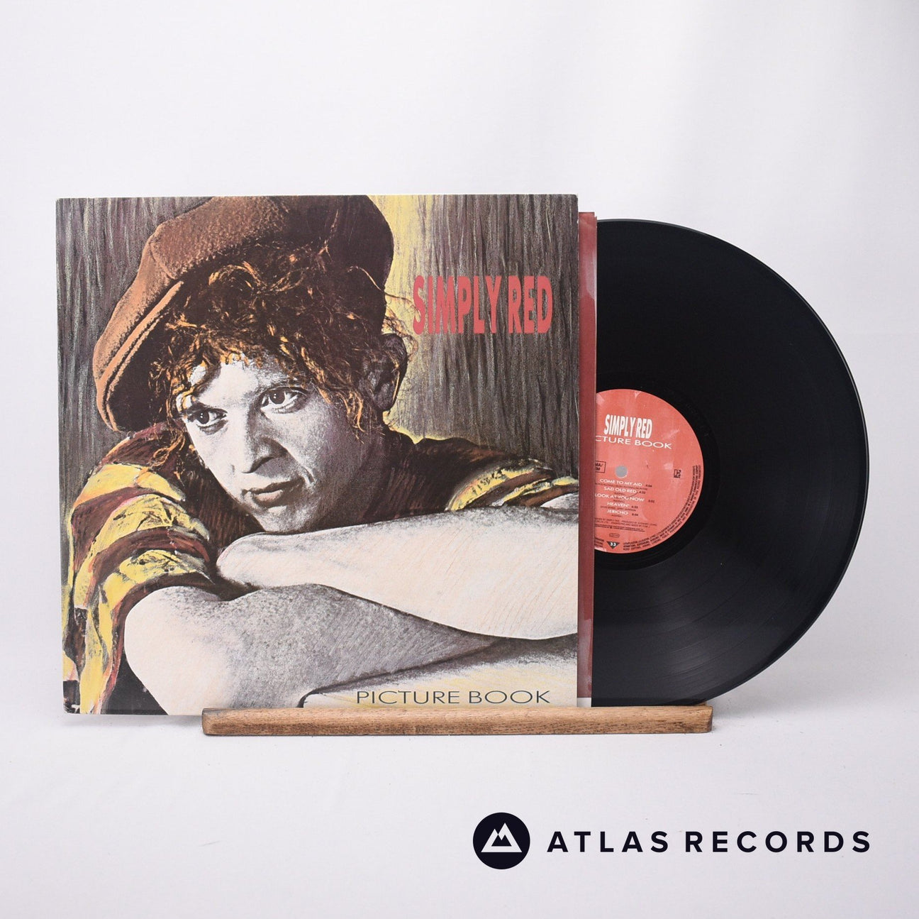 Simply Red Picture Book LP Vinyl Record - Front Cover & Record
