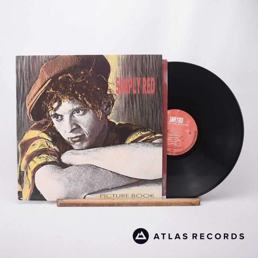 Simply Red Picture Book LP Vinyl Record - Front Cover & Record
