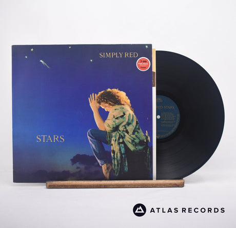 Simply Red Stars LP Vinyl Record - Front Cover & Record