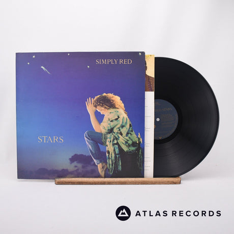 Simply Red Stars LP Vinyl Record - Front Cover & Record