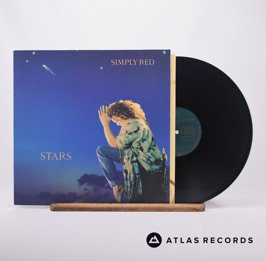 Simply Red Stars LP Vinyl Record - Front Cover & Record