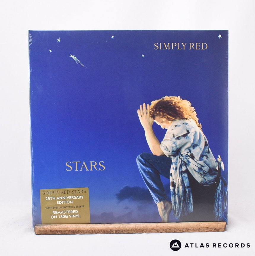 Simply Red Stars LP Vinyl Record - Front Cover & Record
