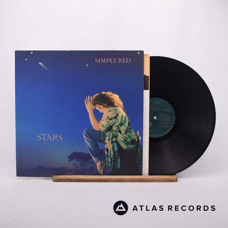 Simply Red Stars LP Vinyl Record - Front Cover & Record