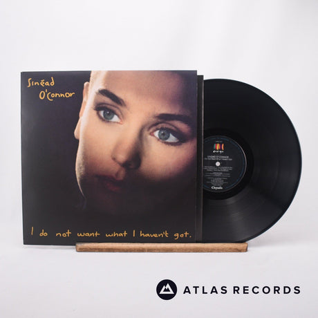 Sinéad O'Connor I Do Not Want What I Haven't Got LP Vinyl Record - Front Cover & Record