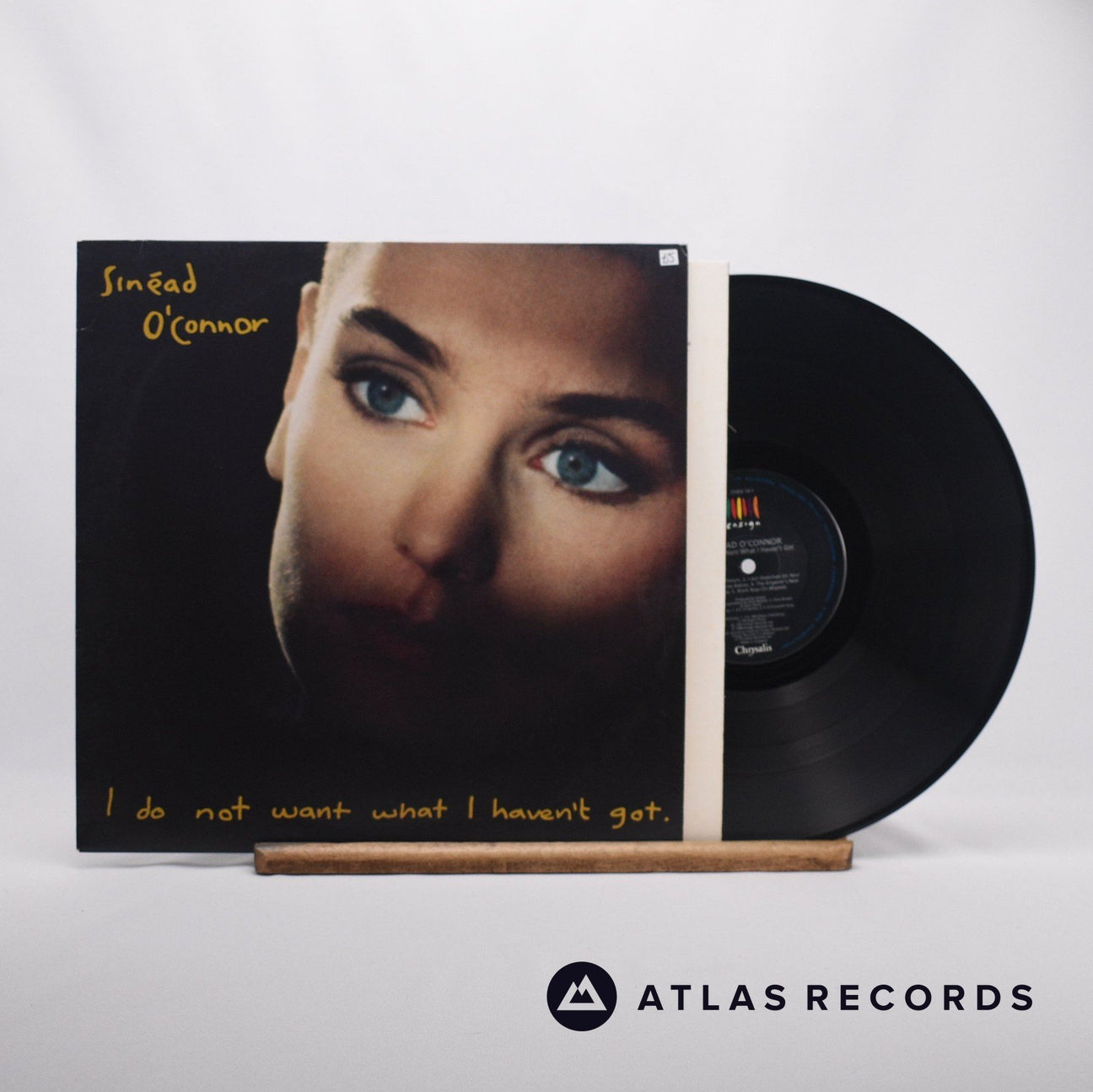 Sinéad O'Connor I Do Not Want What I Haven't Got LP Vinyl Record - Front Cover & Record