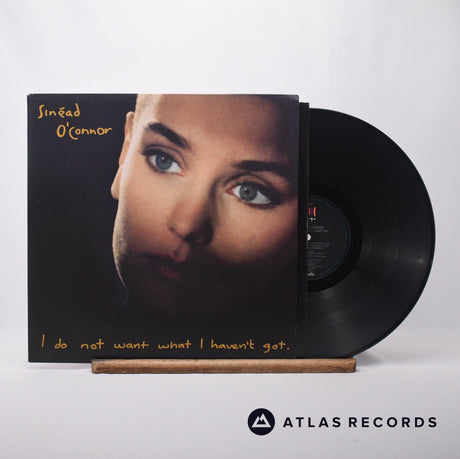 Sinéad O'Connor I Do Not Want What I Haven't Got LP Vinyl Record - Front Cover & Record