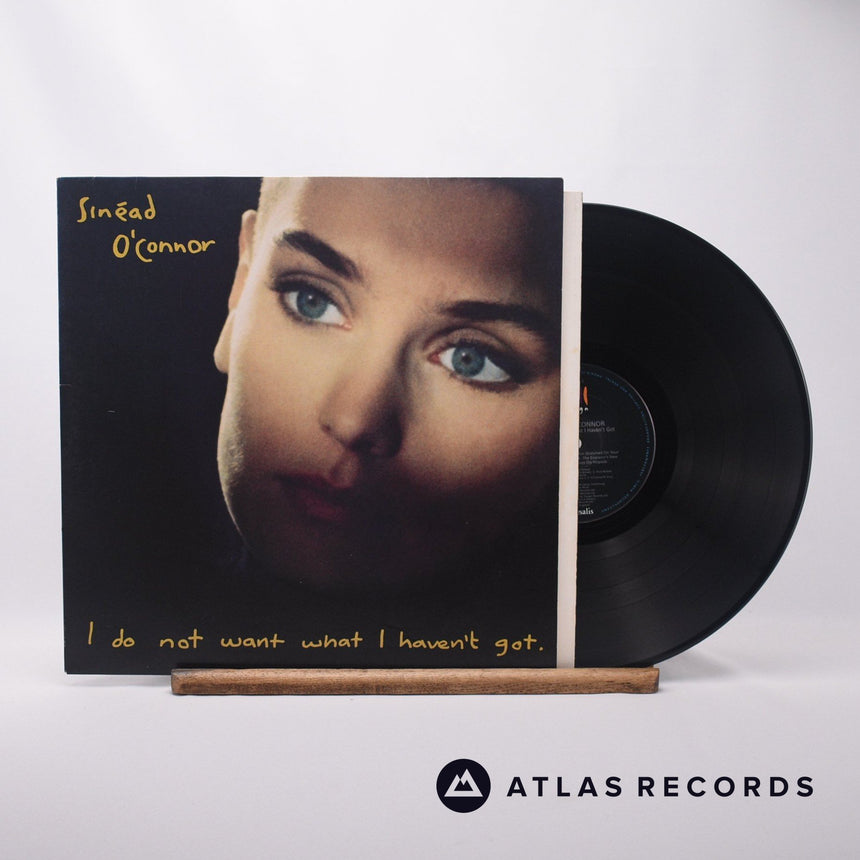 Sinéad O'Connor I Do Not Want What I Haven't Got LP Vinyl Record - Front Cover & Record