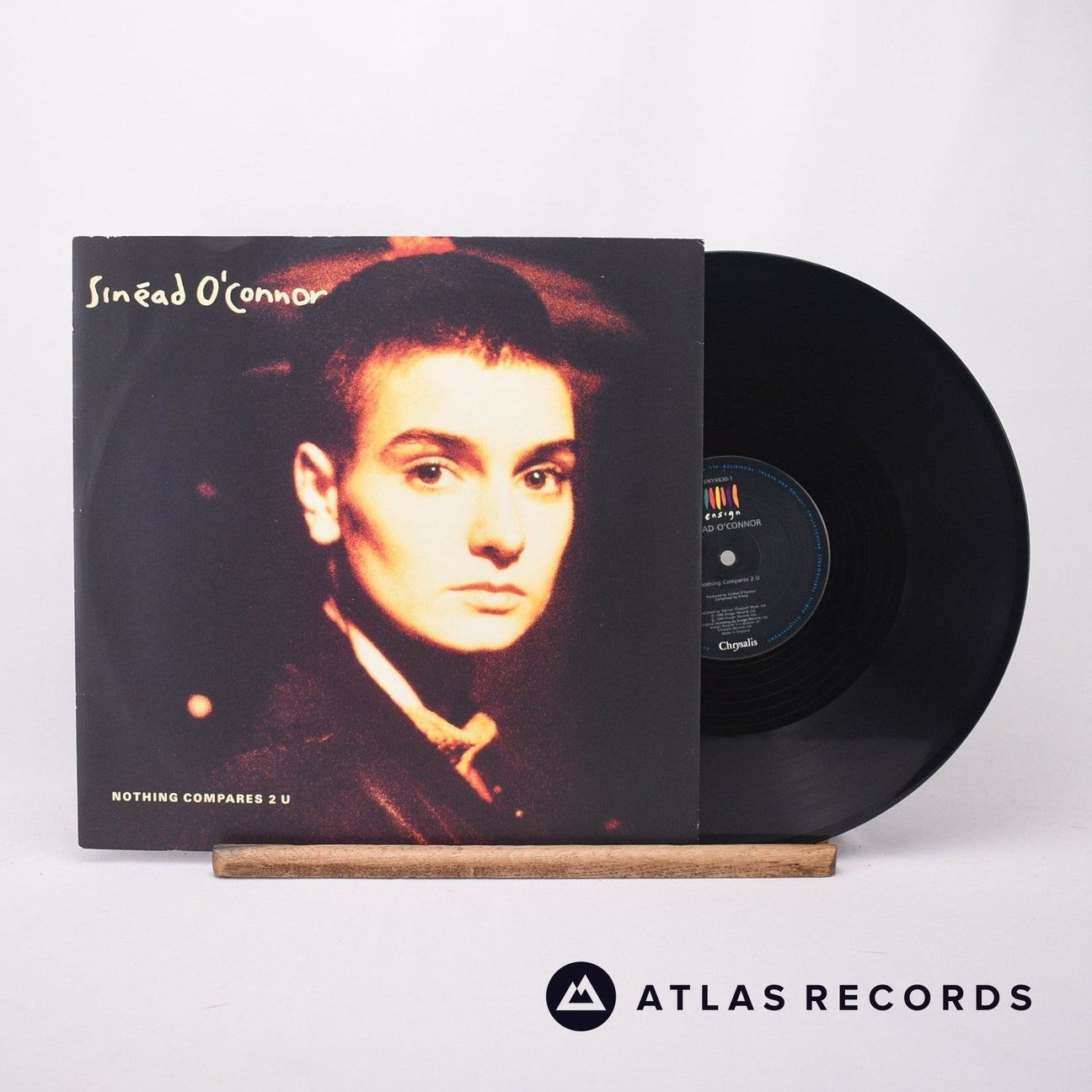 Sinéad O'Connor Nothing Compares 2 U 12" Vinyl Record - Front Cover & Record