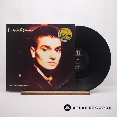 Sinéad O'Connor Nothing Compares 2 U 12" Vinyl Record - Front Cover & Record