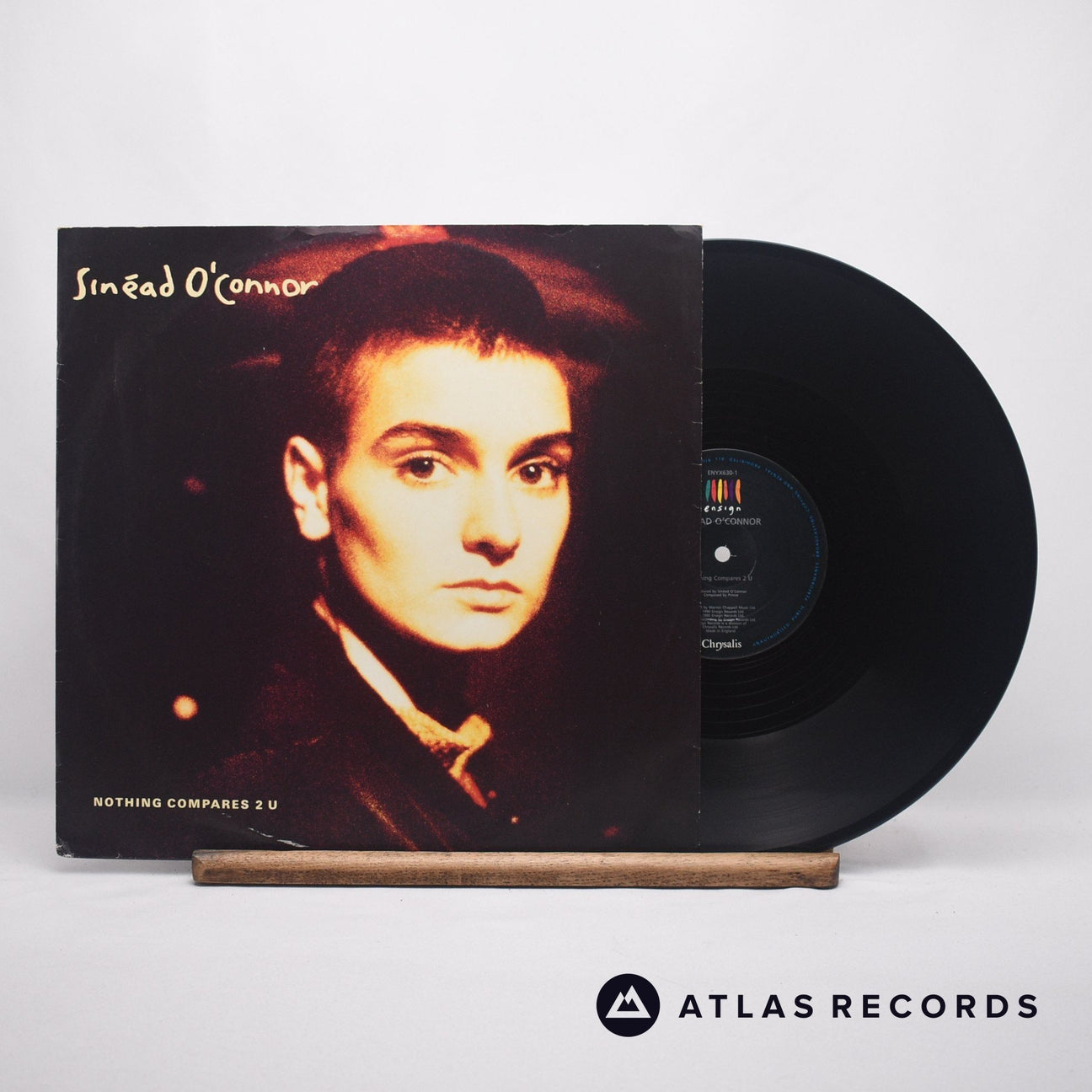 Sinéad O'Connor Nothing Compares 2 U 12" Vinyl Record - Front Cover & Record