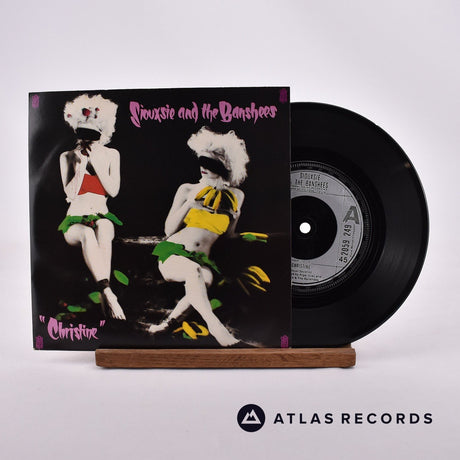 Siouxsie & The Banshees Christine 7" Vinyl Record - Front Cover & Record