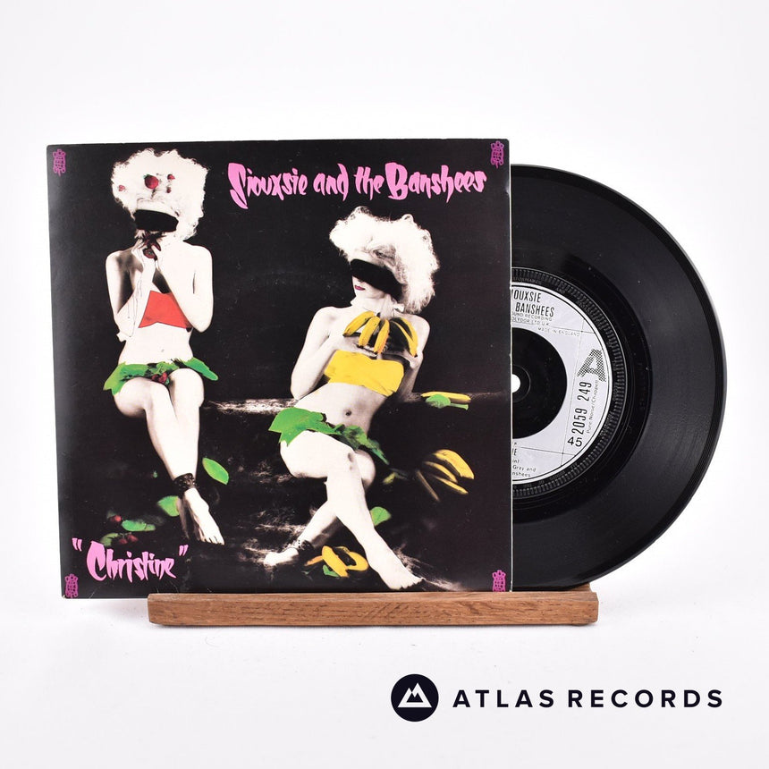 Siouxsie & The Banshees Christine 7" Vinyl Record - Front Cover & Record