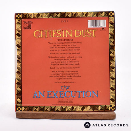 Siouxsie & The Banshees - Cities In Dust - 7" Vinyl Record - EX/NM